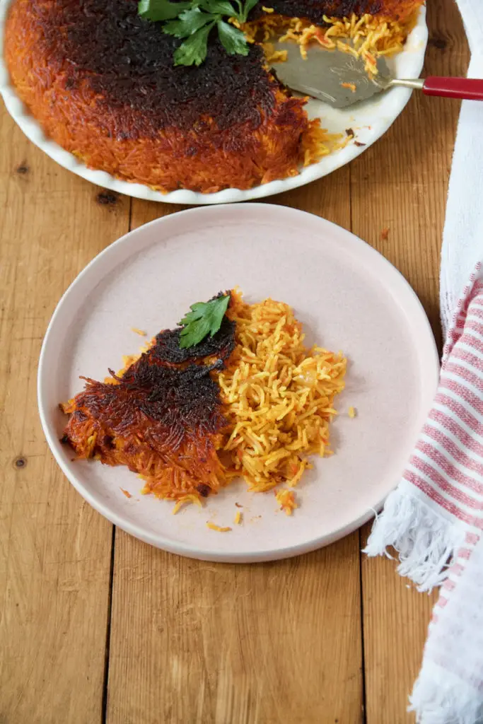 Dami Godje Faranghi - One-Pot-Reis mit Tomaten دمی گوجه فرنگی
